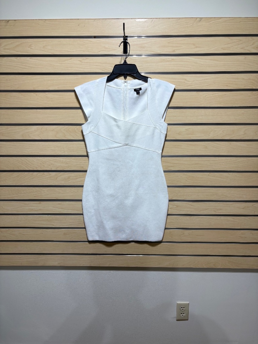 Express NWT White Bodycon Mini Dress Size S